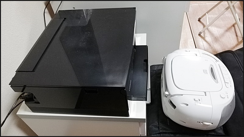 TS8330外観レビュー「コンパクトで置き場所に困らない!」