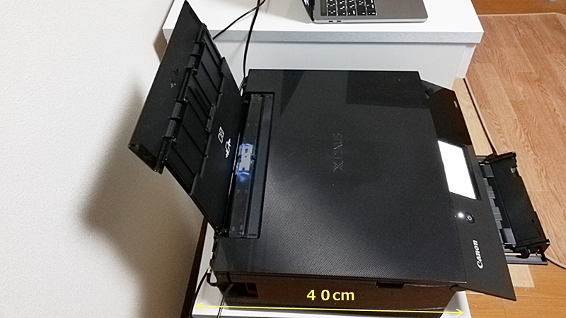 TS8330外観レビュー「コンパクトで置き場所に困らない!」